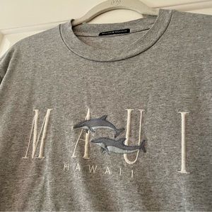 Brandy Melville Oversize Maui LS Top, OS